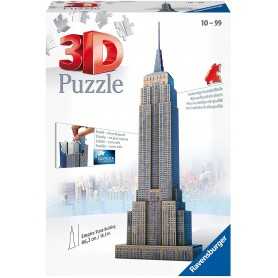 Puzzle 3D Empire State Building 216pz 125531 Ravensburger 12a+