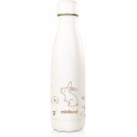 Bottiglia Termica Natur Bottle Bunny Acciaio Inox 500ml 89346 Miniland