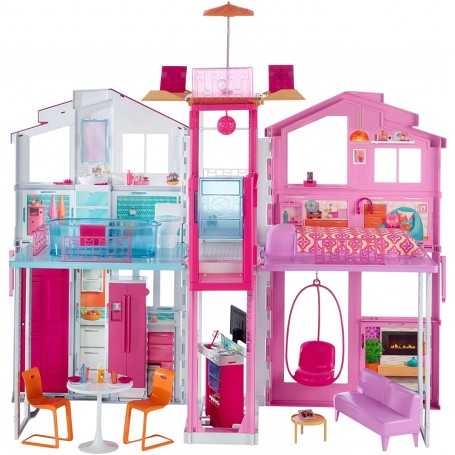 Barbie Casa di Malibù DLY32 3 Piani Mattel 3a+
