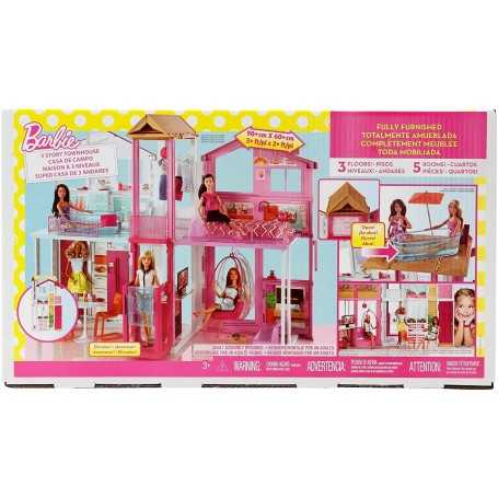 Barbie DLY32 - La Casa di Malibu con Accessori e Colori Vivaci