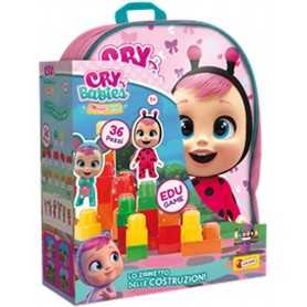 Cry Babies Zainetto con Costruzioni Baby Blocks 36pz 83763 Lisciani 2a+