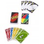 Uno Carte da Gioco Originali W2087 Mattel 7 Anni+