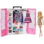 Barbie Armadio da Sogno Fashionistas Guardaroba Ultimate Closet con Bambola GBK12 Mattel 3 Anni+