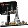 Lego Architecture 21044 Parigi Con Torre Eiffel e Museo del Louvre 12 Anni+ da Collezione