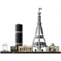Lego Architecture 21044 Parigi Con Torre Eiffel e Museo del Louvre 12 Anni+ da Collezione