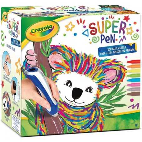 Crayola Super Pen Koala 25-0391 Versione Italiana 8 Anni+