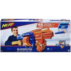 Nerf Elite N-Strike SurgeFire con 15 Dardi Inclusi E0011EU4 Hasbro 8a+