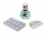 Smalto per Bambini a Base d'Acqua con Accessori e Stickers Magic Unicorn 02806 Nice 4a+