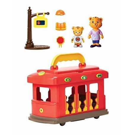 Daniel Tiger Tram Deluxe Elettronico con Luci e Suoni Giochi Preziosi 