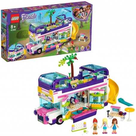 Lego Friends 41395 Il Bus dell'Amicizia con Piscina e Scivolo 8 Anni+
