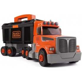 Smoby Black+Decker Bricolo Camion con Cassetta Attrezzi 7600360175 3a+