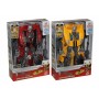 Robot Trasformabile Luci e Suoni 38cm Robo Cars Scala 1:2 Colore Assortito 50110 Grandi Giochi 5a+