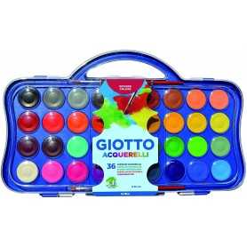 Giotto Acquerelli 36pz Colori Intensi F353600 Fila