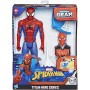 Spiderman Personaggio 30cm con Blast Gear Titan Hero E7344 Habro 4a+