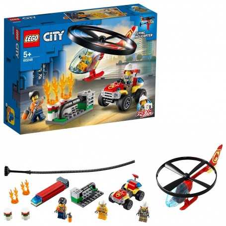 Lego City 60248 Elicottero dei Pompieri 5 anni+