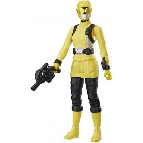 Power Rangers Giallo Personaggio 30cm Snodato Yellow Ranger E6202EU4 Hasbro 4a+