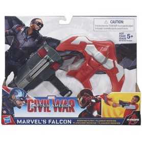 Nerf Avengers Falcon Armatura Guanto Civil War Captain America B6166EU4 Hasbro 5a+