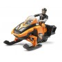 Bruder 63101 Motoslitta con Conducente 4 Anni+