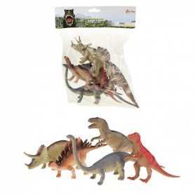 Busta Animali Dinosauri per Bambini 5pz 34923 Animal World Dinosaur 3 Anni+