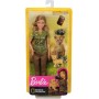 Barbie Fotoreporter National Geographic Bambola con Cucciolo di Leone GDM46 Mattel 3a+