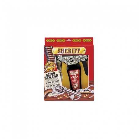 Cinturone Sceriffo Western Fondina per Pistola Bambino Fodero Rangers 00221 Villa Giocattoli 3 Anni+