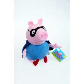 Peluche Peppa Pig George Super Eroe Vestito Speciale 30cm 9604