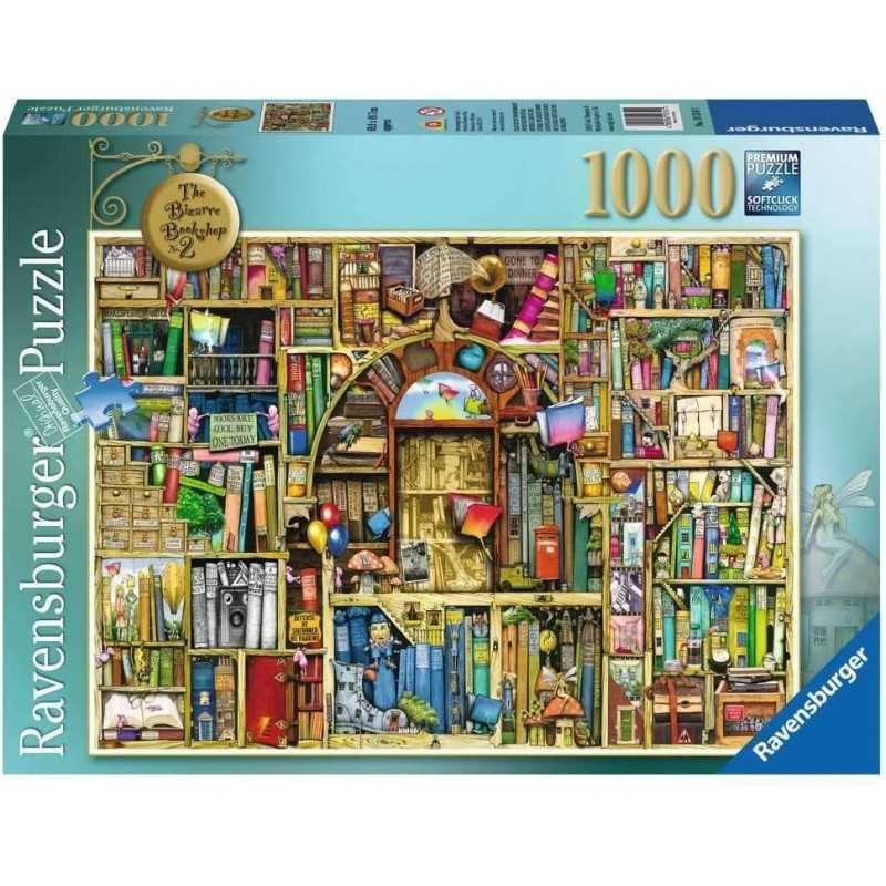 Puzzle 1000 Pezzi Ravensburger Arte La Biblioteca Bizzarra 2