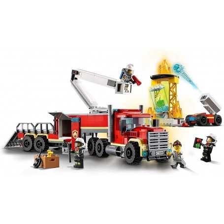 Lego City 60282 Unità di Comando Antincendio Pompieri 6 Anni+
