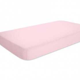 Lenzuola Compatibili Next to Me Sotto con Angoli 100% Cotone Rosa Compatibile con culle cosleeping Chicco Lullago Kinderkraft UN