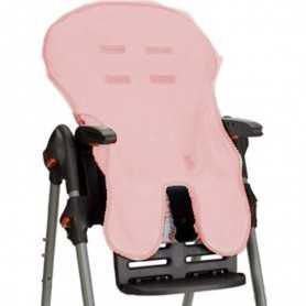 Fodera Seggiolone Pappa in Cotone Spugna Rosa Copri Seggiolone Universale Made in Italy