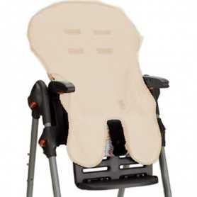 Fodera Seggiolone Pappa in Cotone Spugna Beige Copri Seggiolone Universale Made in Italy