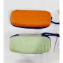 Custodia Occhiali Bambino Rigida Cerniera Arancio o Verde Chicco per Bambini Colore Assortito