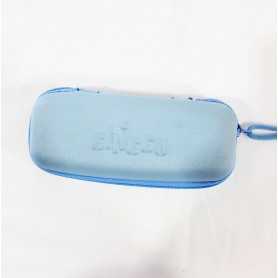 Custodia Occhiali Bambino Rigida Cerniera Azzurro Chicco per Bambini