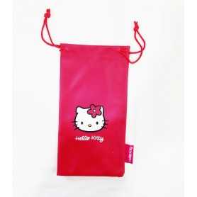 Custodia Occhiali Bambina Hello Kitty Morbida Rosa
