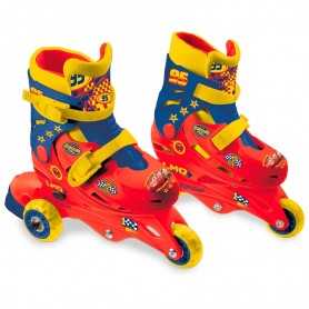 Pattini a Rotelle Bambino 3 Ruote Regolabili n.29-32 Cars Disney 28065 Mondo