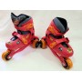 Pattini a Rotelle Bambino 3 Ruote Regolabili n.24-27 Cars Disney
