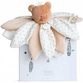 Doudou et Compagnie Doudou Orso Petali Acchiappasogni con Scatola Regalo DC3549 0m+