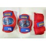 Pattini in Linea Bambino Spiderman Marvel n.32-35 con Casco Ginocchiere Gomitiere Polsiere PW-905A