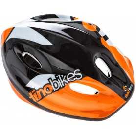 Casco Bici Bambino 4 Anni 10 Anni 52-56cm Taglia M Regolabile Arancione RP Dino Bikes