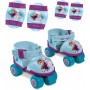 Pattini a Rotelle Bambino Regolabili n. 22-29 Frozen 2 Disney con Ginocchiere e Gomitiere 28298 Mondo