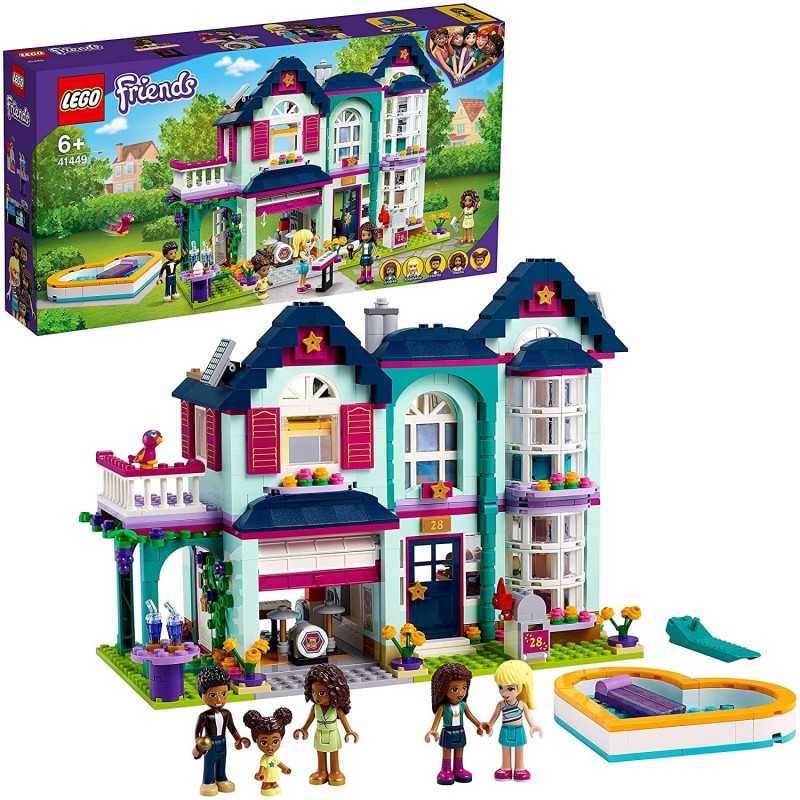 Lego Friends 41449 Villetta Familiare di Andrea 6 anni+