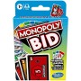 Monopoly Bid Hasbro Gioco Carte 7a+