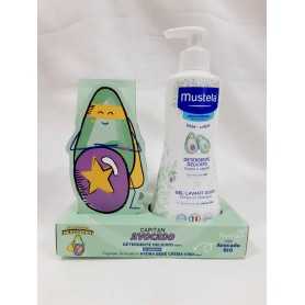 Mustela Cofanetto Capitan Avocado Detergente Delicato 500ml OMAGGIO Creama Viso Hydra Bebè 40ml