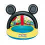 Piscina Topolino Mickey Mouse Gonfiabile per Bambini Bestway con Parasole 84x76 cm 91073
