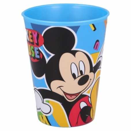Bicchiere Bambino Topolino Mickey Mouse 260ml  4a+ Disney Cool Summer