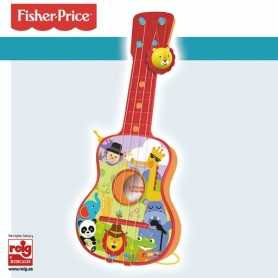 Chitarra per Bambini 3 anni+ Fisher Price con Animali 34 cm 2725 3 Anni+