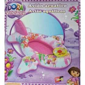 Canotto Gonfiabile Bambini Dora L'esploratrice Aereo 66008 Gftoys