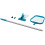 Kit Pulizia Piscina con Retino con Manico Telescopico in Alluminio e Aspiratore 58944 Intex