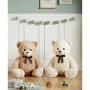 Peluche Orso Gigante 65 cm Seduto Colore Panna Max & Sax 0m+