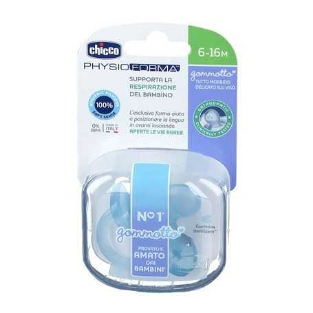 Chicco Gommotto 6-16 Mesi Silicone 1 Pezzo Physio Bimbo 7301321